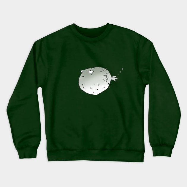 puffer fish Crewneck Sweatshirt by vectormutt